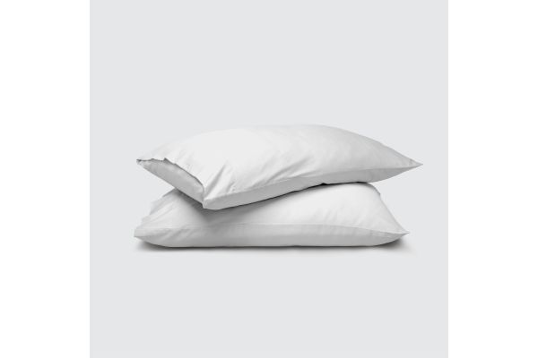 Weightless Cotton Standard Pillowcase Set - White