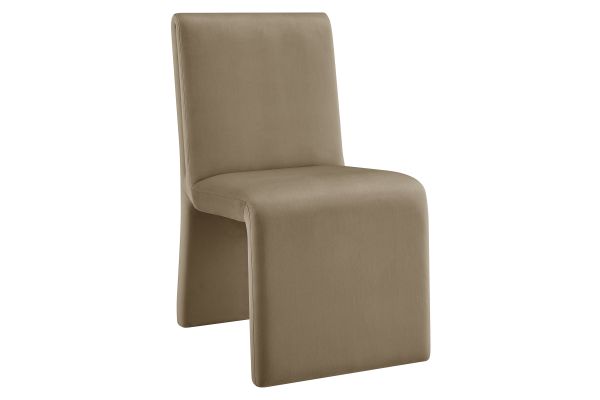 Emory Upholstered Taupe Dining Side Chair by Modway