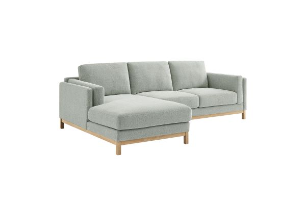 Roscoe Left-Facing Mist Sectional Sofa with Chaise by Modway