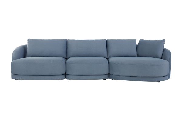 Alba 3-Piece Sectional with Right Arm Facing Cuddler