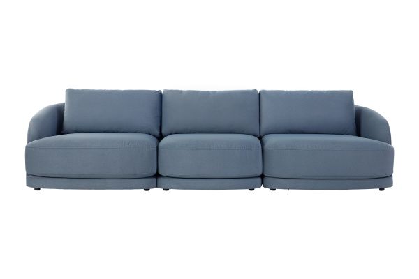 Alba 3-Piece Sectional with Two Toss Pillows