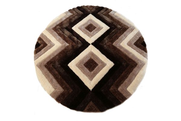 Mateos Shag 7' X 7' Round Rug