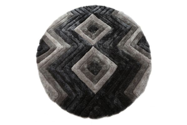 Mateos Shag 7' X 7' Round Rug