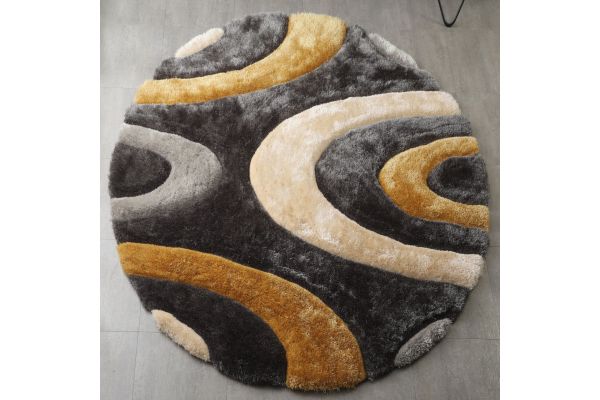 Mateos Shag 7' X 7' Round Rug