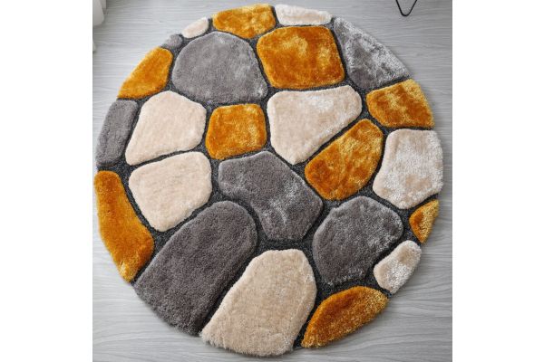 Mateos Shag 7' X 7' Round Rug