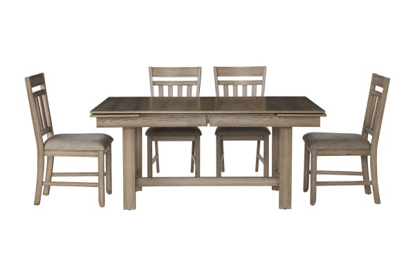 Lakeside Extendable Table + 4 Chairs 