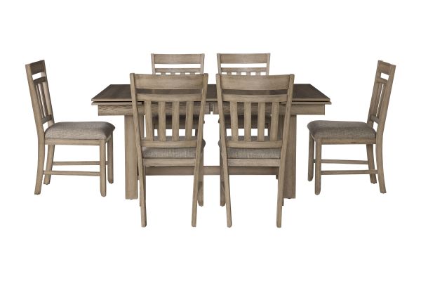 Lakeside Extendable Table + 6 Chairs 