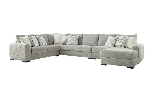  Haven Dove 4-Piece Sectional with Right- Arm Facing Chaise