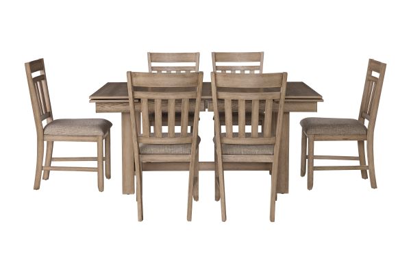 Lakeside Extendable Table + 6 Chairs 