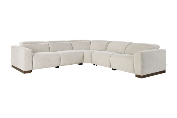 Emma Dual Power Reclining 5-Piece Sectional