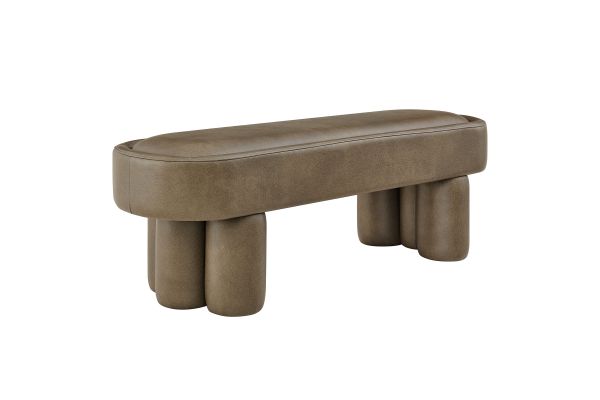Mossi 52-Inch Oval Bench by Modway