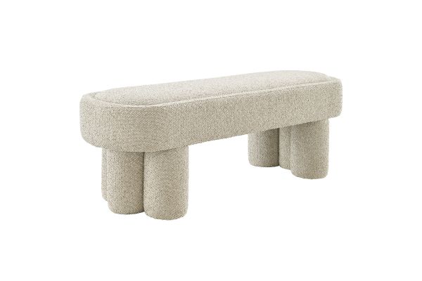 Mossi 52-Inch Oval  Bench by Modway