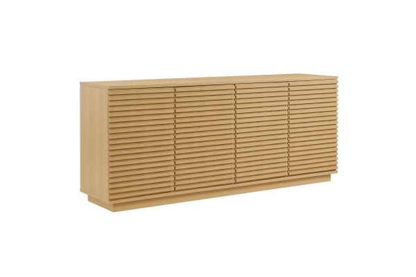 Render 4-Door Fluted TV Stand by Modway