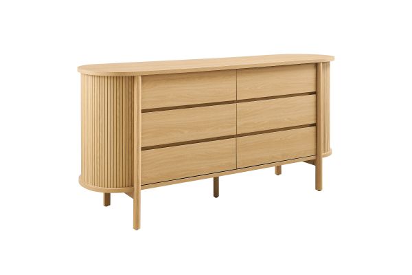 Cadence 6-Drawer Curved Dresser by Modway