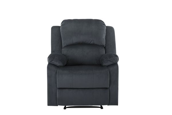 Donovan Slate Grey Manual Recliner