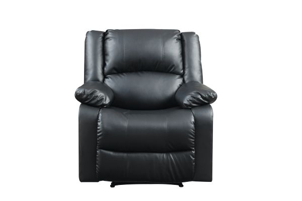 Portland Black Manual Recliner