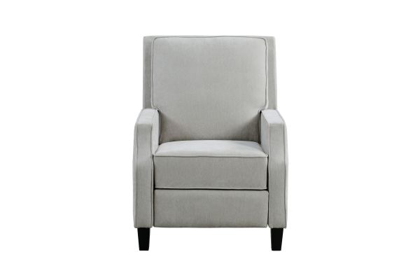 Stanton  Light Grey Pushback Recliner