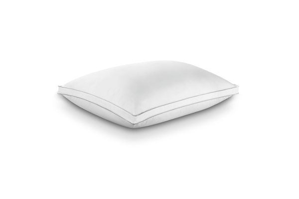 Cooling Fiber Medium King Pillow - White