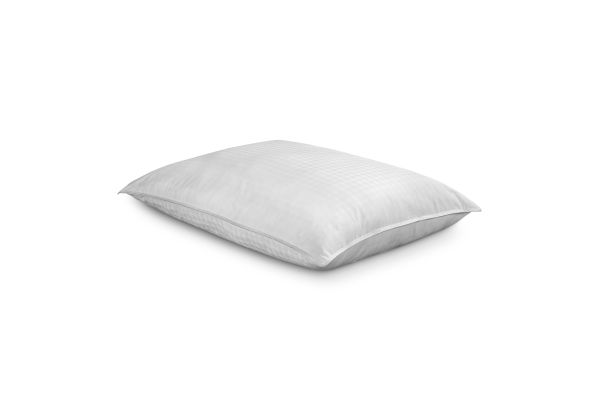 Cooling Memory Fiber King Pillow - White