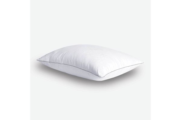 King Cooling Shattered Ice Pillow - White