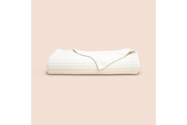 Dr. Weil Ridgeback Coverlet - Ecru