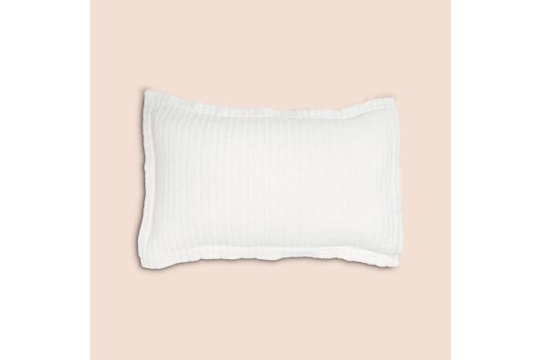 Dr. Weil Ridgeback Sham - Ecru