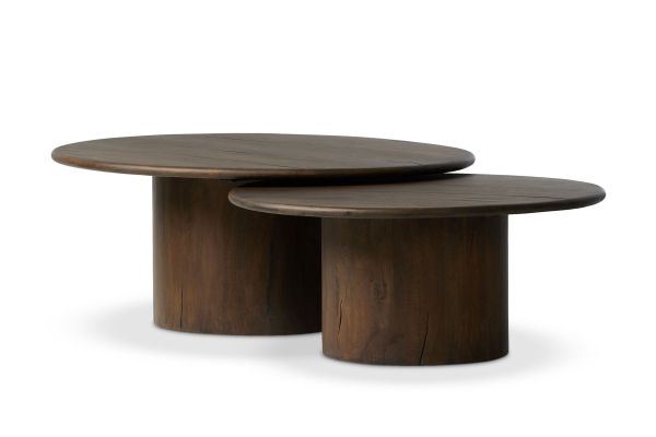 Stuart Nesting Coffee Table Set by Fourhands 