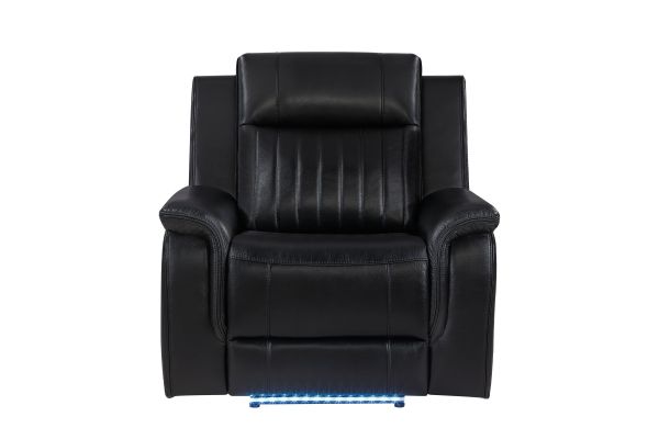 Sync Black Power Recliner 