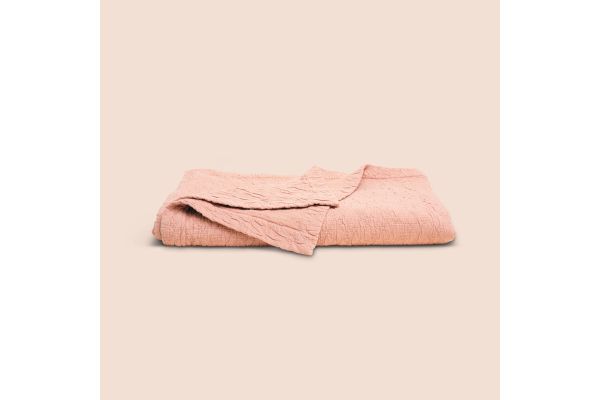 Dr. Weil Wave Coverlet - Pink Sandstone