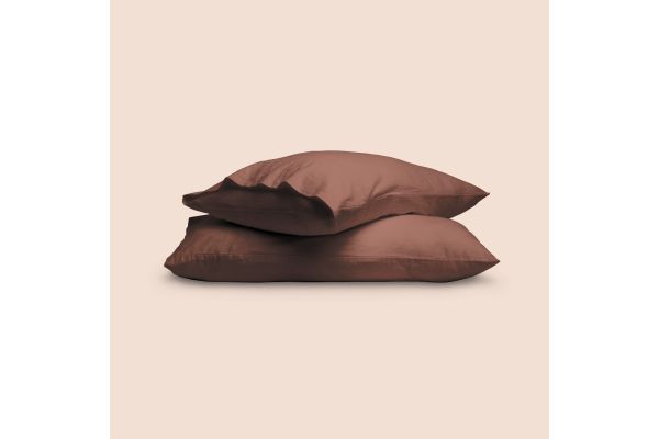 Dr. Weil Blended Linen King Pillowcase - Cacao