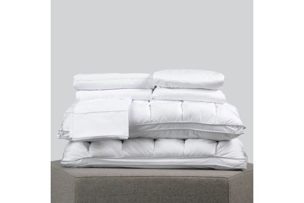 Split King Classic Bundle - White