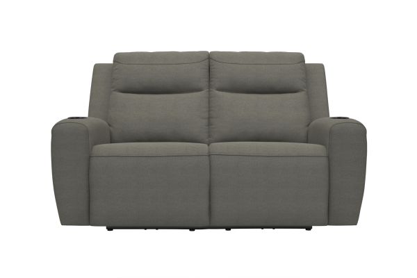 Ash Dual Power Reclining Loveseat