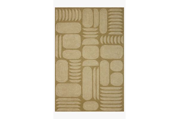 Madi Light Olive/Oatmeal 7x9 Area Rug by Loloi