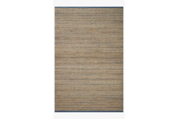 Colton Natural/Navy 7x9 Rug by Loloi