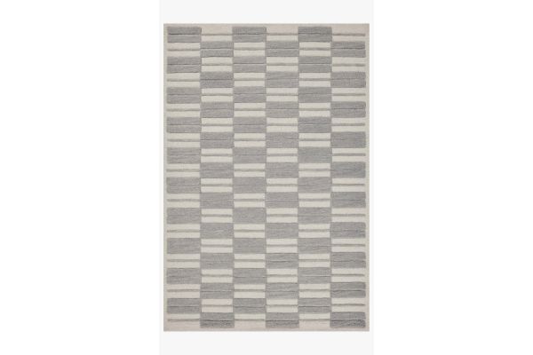 Bradley Ivory/Grey 7x9 Rug By Loloi 