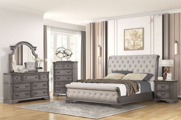 Cascade King 4-Piece Bedroom set 