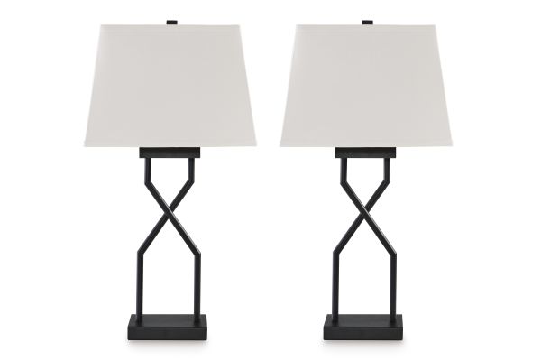 Brookthrone Metal Table Lamp (Set of Two)