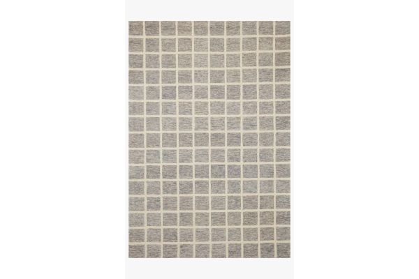 Polly Slate/Ivory 8x10 Rug by Loloi