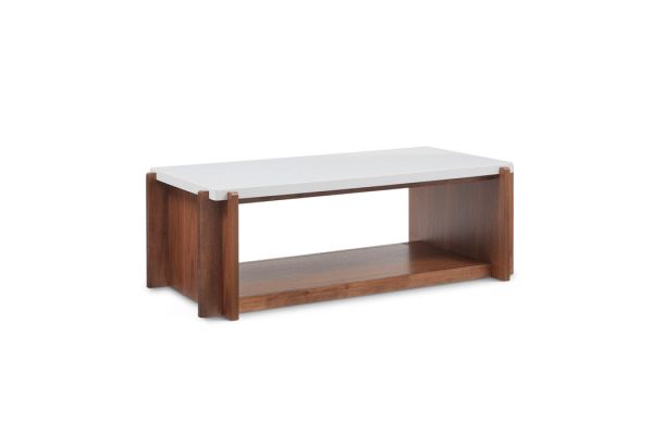 Lincoln Rectangular Coffee Table with Casters