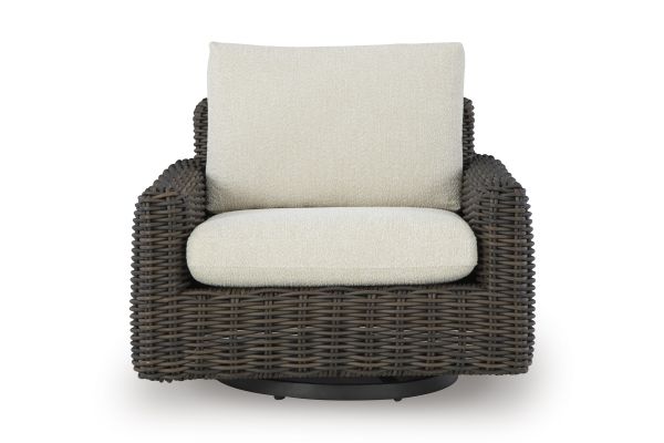 Kimora Outdoor Swivel Lounge Chair