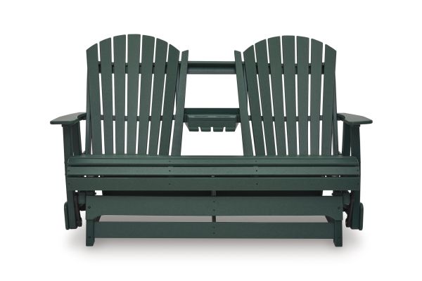 Shell Beach Outdoor Loveseat Glider
