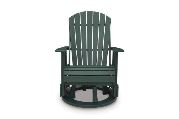 Shell Beach Outdoor Swivel Glider Chair