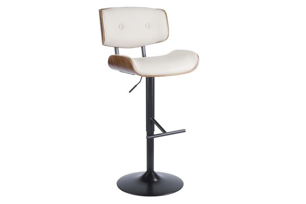 Lombardi Adjustable Barstool by LumiSource