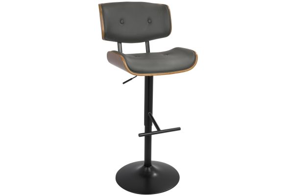 Lombardi Adjustable Barstool by LumiSource