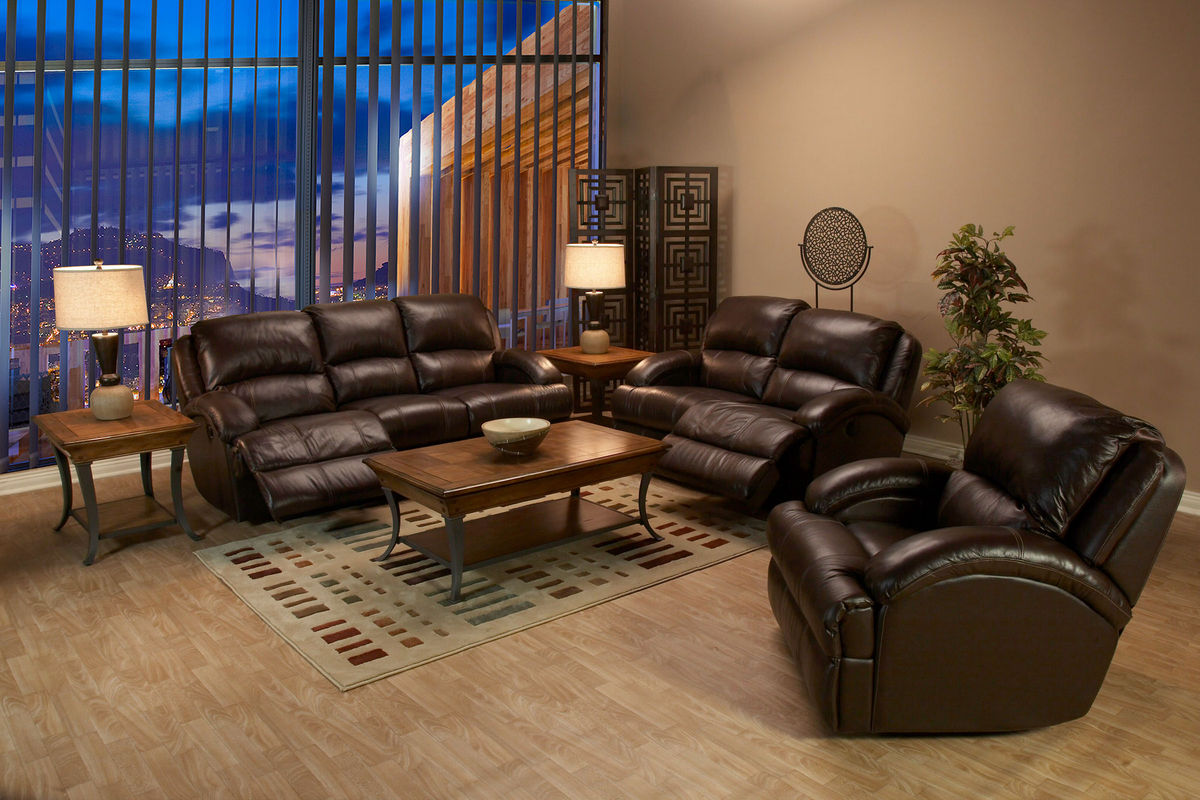 Malta Leather Power Reclining Loveseat at GardnerWhite