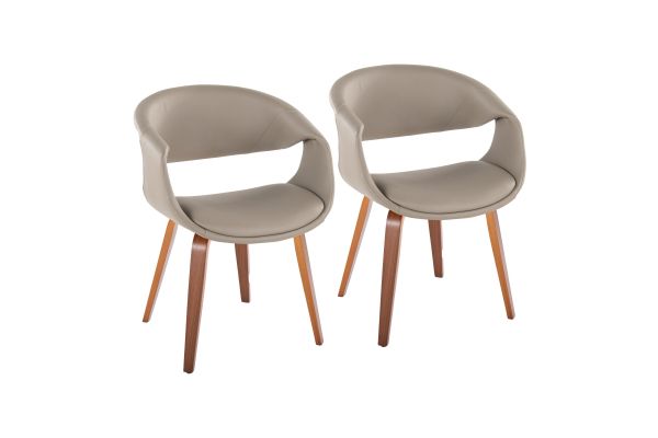 Curvo Chair by LumiSource - Set of 2