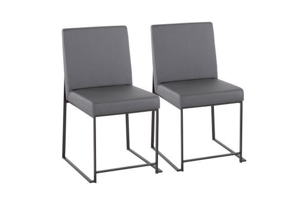High Back Fuji Dining Chair by LumiSource - Set of 2
