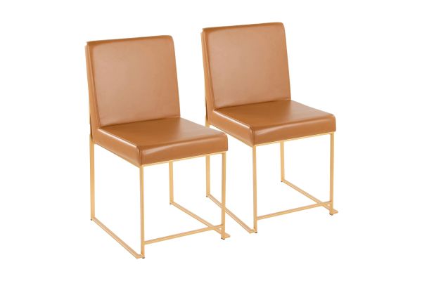 High Back Fuji Dining Chair by LumiSource - Set of 2