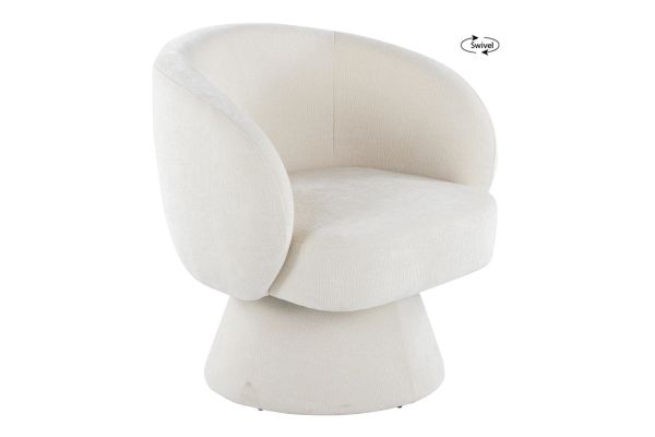 Fran Swivel Accent Chair by LumiSource