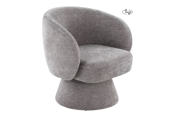 Fran Swivel Accent Chair by LumiSource